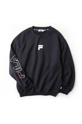 FILA Sleeve Print Trainer - Navy